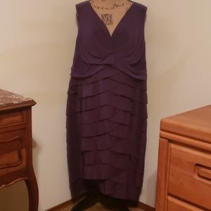 Purple formal dress
